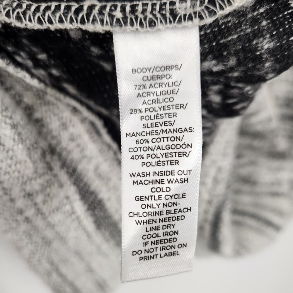 Loft Marled Mixed Media Knit Sweater Womens Size Large L - Picture 4 of 4